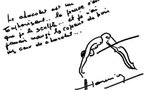 Autographe de Maurice HOUVION de nombreuses fois recordman