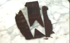 Réalisation d'un ruban en chocolat