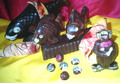 Poisson et clown en chocolat Poisson et clown en chocolat
