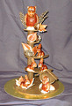 Montage de Pâques en chocolat Montage de Pâques en chocolat
