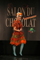 Charlotte Marin au défilé du salon du chocolat Charlotte Marin au défilé du salon du chocolat