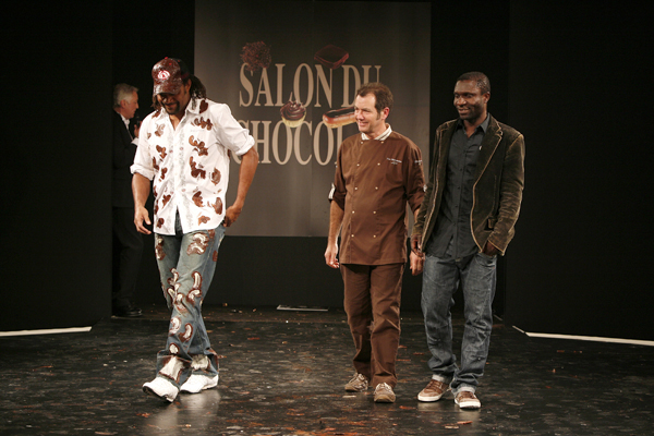 Christian Karembeu au Défilé du 13ème Salon du Chocolat 2007