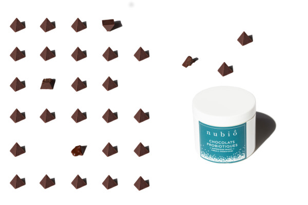 Les chocolats probiotique de Nubio©