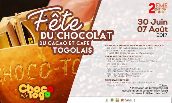 Affiche du festival Choco-Togo©