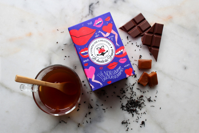 Thé au chocolat- Le chocolat des Français et La compagnie coloniale© Thé au chocolat- Le chocolat des Français et La compagnie coloniale©