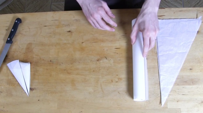 Les Techniques de la Réalisation d'un cornet©ChocoClic.com Les Techniques de la Réalisation d'un cornet©ChocoClic.com