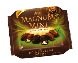La sortie de la nouvelle recette pleine de fraicheur Magnum Mini Mint