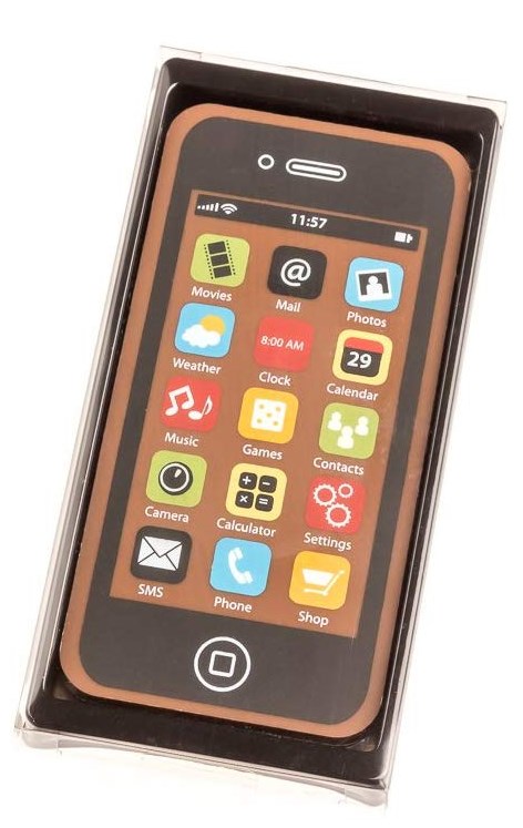 Smartphone en chocolat Smartphone en chocolat