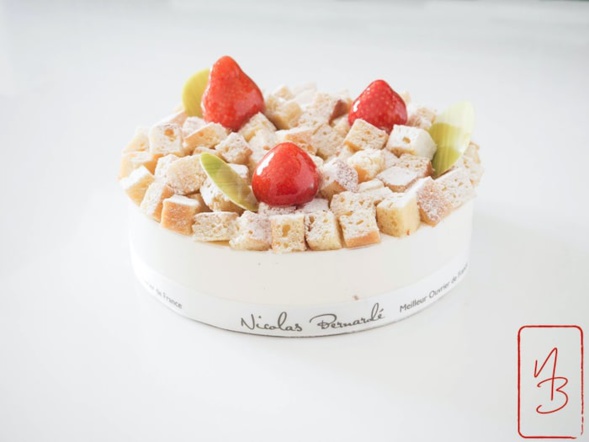 Le-Fraisier-de-Nicolas-Bernardé Le-Fraisier-de-Nicolas-Bernardé