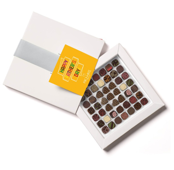 Papa intense Boîte de 49 chocolats fourrés Papa intense Boîte de 49 chocolats fourrés