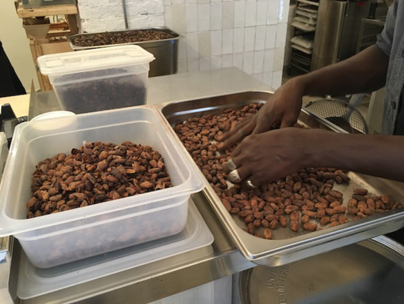 fèves triées à la main fèves triées à la main