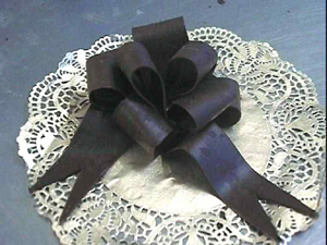 Réalisation d'un ruban en chocolat
