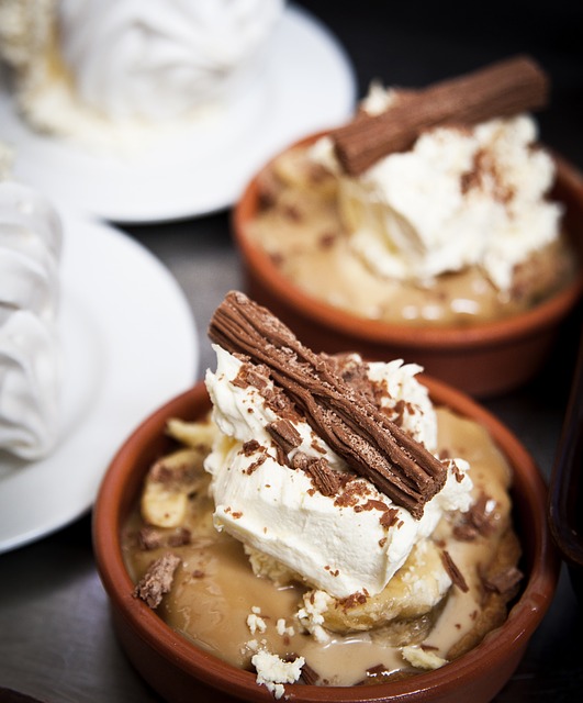 Crème dessert vanille et chocolat©
