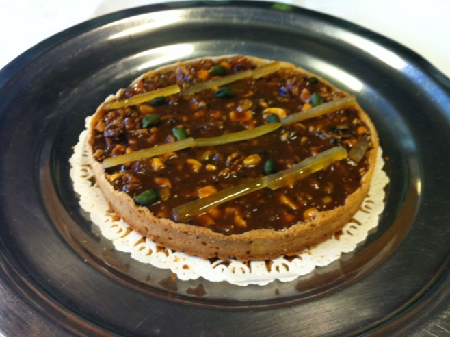 Tartelette aux fruits secs caramélisés© Tartelette aux fruits secs caramélisés©