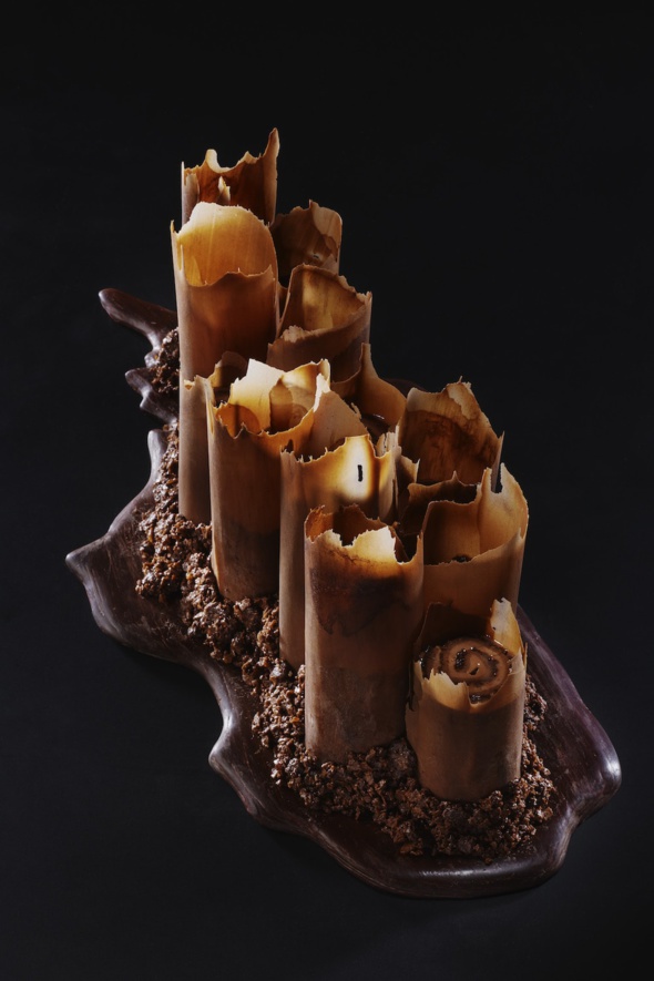 ©Bûche Valrhona 2020 au chocolat ©Bûche Valrhona 2020 au chocolat
