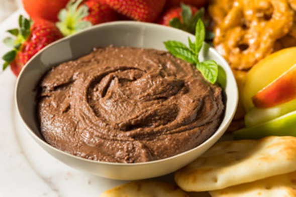 Houmous au chocolat : la collation (protéinée) de l’heure Houmous au chocolat : la collation (protéinée) de l’heure