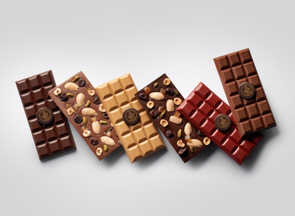 Edition limitée de tablettes de chocolat ©Lutetia Edition limitée de tablettes de chocolat ©Lutetia