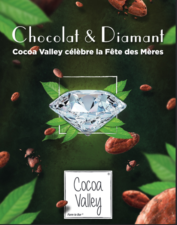 Cocoa Valley met en jeu un diamant pour la fête des mères © Cocoa Valley Cocoa Valley met en jeu un diamant pour la fête des mères © Cocoa Valley