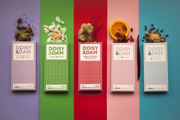 Les tablettes de chocolat Doisy & Dam©