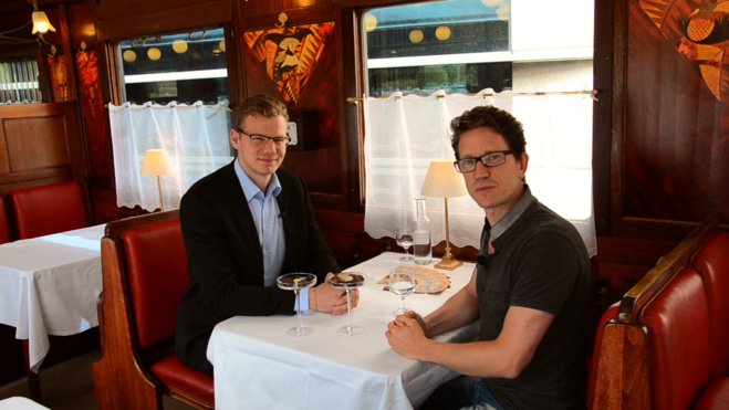 Tony Valentini et Sébastien Rivière©ChocoClic.com Tony Valentini et Sébastien Rivière©ChocoClic.com