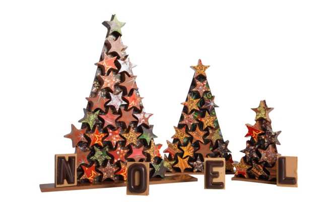 Composition sapins et lettres© Composition sapins et lettres©