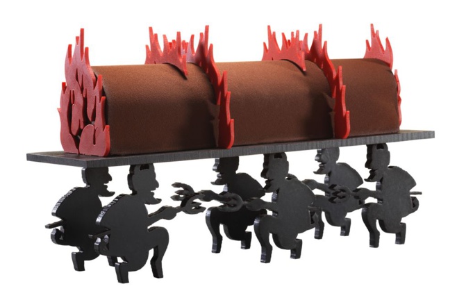 La bûche d'enfer de Hévin© La bûche d'enfer de Hévin©