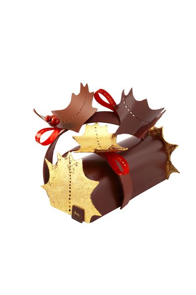 La Bûche de Noël 2015 par la Maison du Chocolat©