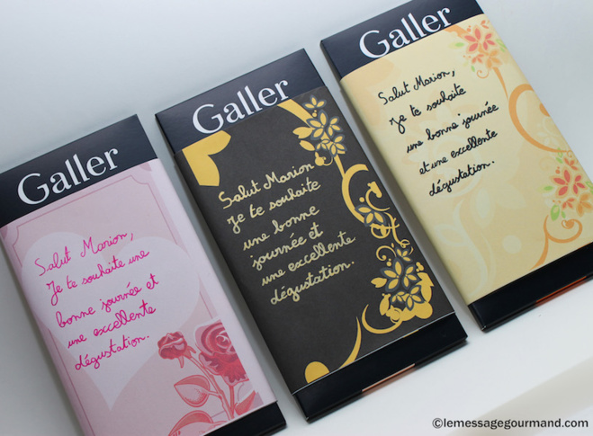 Les tablettes de chocolat personnalisées par message gourmand© Les tablettes de chocolat personnalisées par message gourmand©
