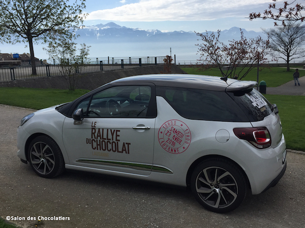 La voiture officielle du Rally de Chocolat de Lausanne 2016©