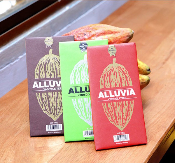 La collection de chocolats d'Alluvia©