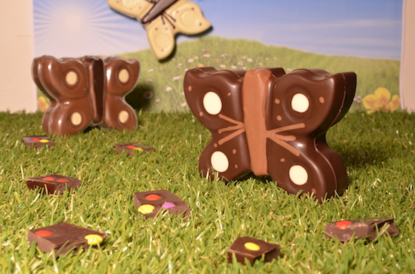 papillons en chocolat@ChocoStory Paris