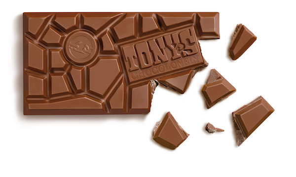 Barre de chocolat par Tony's Chocolonely©