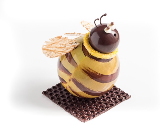 abeille en chocolat