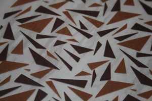 triangles en chocolat