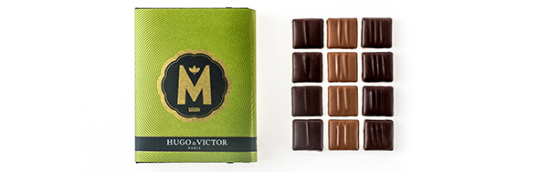Le fruit de la collaboration entre Hugo & Victor et Marou pour le salon du chocolat 2015©