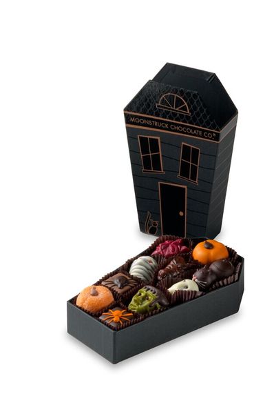 Les chocolats d'halloween de Moonstruck Chocolate co©Moonstruck Chocolate Co