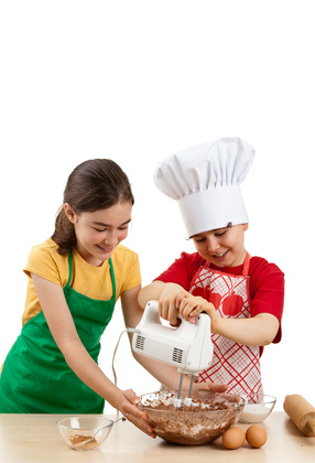Enfants qui cuisinent©