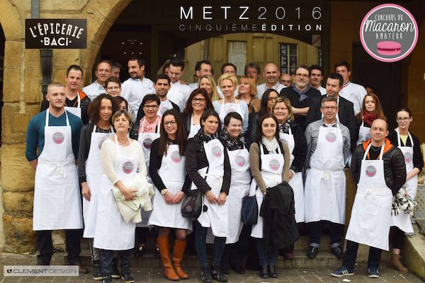 Les participants du Concour du Macaron Amateur de Metz 2016©