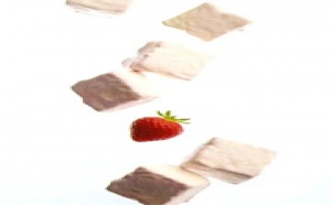 Star de l'été 2007 : la guimauve à la fraise enrobée de chocolat blanc