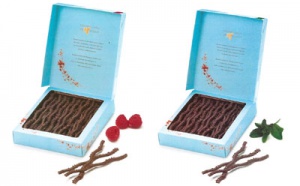 Mademoiselle de Margaux lance les Sarments du Médoc Noir Framboise et Noir Menthe