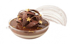 Bûche sphérique de Noël