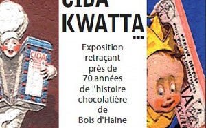 Exposition sur l'ancienne chocolaterie CIDA - KWATTA de Bois d'Haine