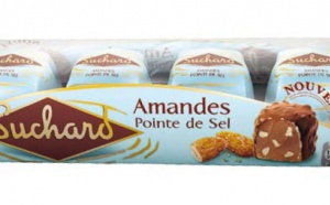 Nouveau rocher Suchard amandes pointe de sel