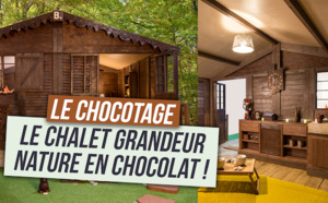 Réservez votre nuit d'hôtel avec Le Chalet en chocolat Grandeur Nature avec Booking