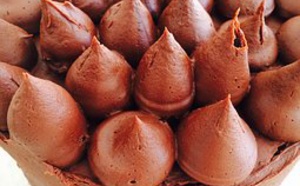 Recette Ganache au chocolat lait et noir au miel et beurre fin