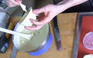 Réaliser un yaourt en chocolat blanc