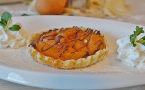 Recette de la tarte abricot chocolat
