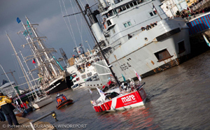 Les spis de sortie au départ d’une transat surprise en chocolat !