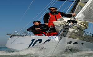 La patrouille chocolatée attaque sa descente vers Saint-Barth
