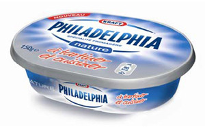 Kraft Foods lance le célèbre Philadelphia en France